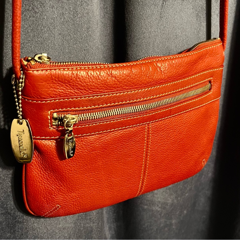 Tignanello Leather Crossbody Purse